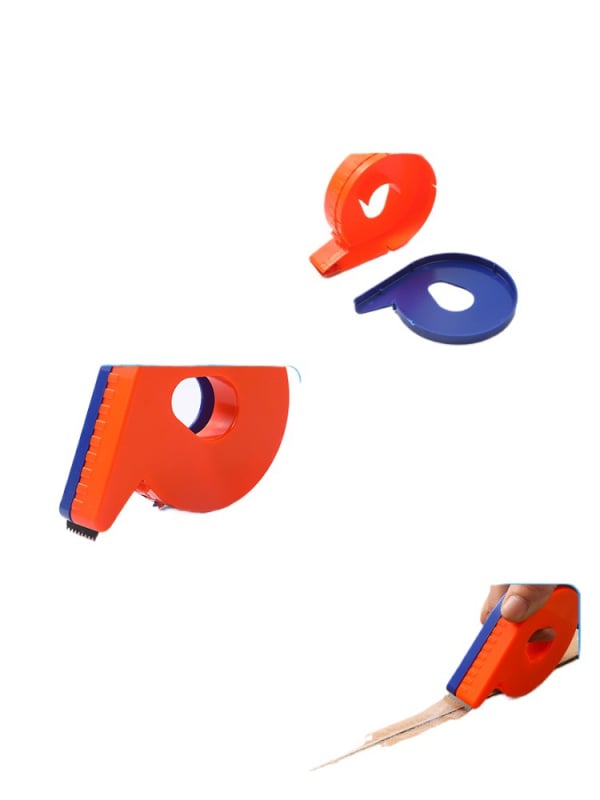 Ručni rezač prozirne trake, model 985, širina trake 1 cm i 1,2 cm, paket od 12 rolni