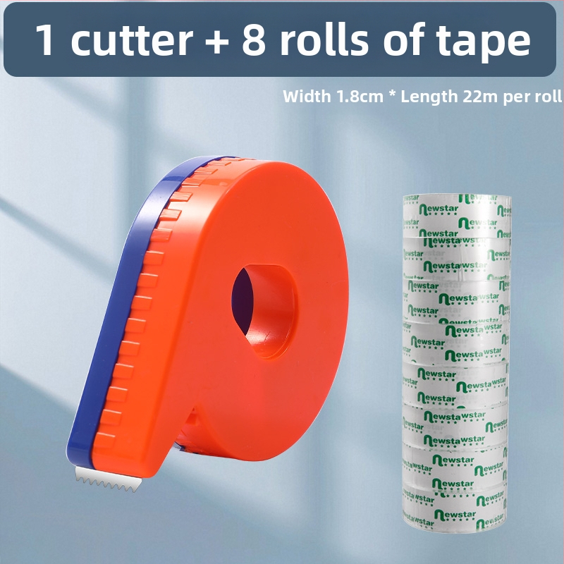 Ručný rezací nástroj na priehľadnú pásku, model 985, šírky pásky 1 cm a 1,2 cm, balenie 12 rolí