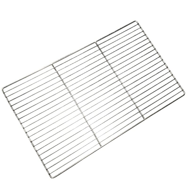 Grătar din oțel inoxidabil în formă de V, material alimentar, construcție îngroșată, potrivit pentru grătar, aburire și utilizare în cuptor