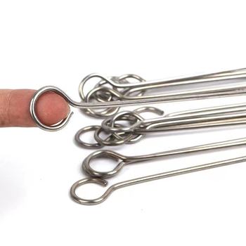 Ανοξείδωτες μεταλλικές σούβλες για ψήσιμο πάπιας, κοτόπουλου, μικρού χοιρινού και αρνιού