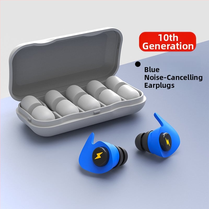 Imebobo 10. generációs füldugók — Szilikon + szivacs, 32 dB NRR, Alvás, Zajcsökkentés, Anti-horkolás