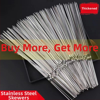 Set na grilovanie špízy pre domácnosť — kruhové, zosilnené a pevné, opakovane použiteľné