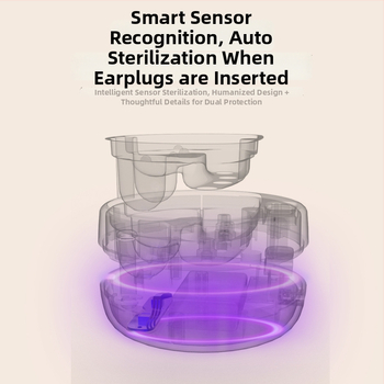 Ušné štuple z organického silikónu pre potlačenie hluku – 38 dB, sterilizovateľné, typ štuple