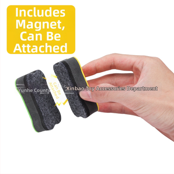 JR guma na bielu tabuľu s EVA zadnou stranou a povrchom z filcu