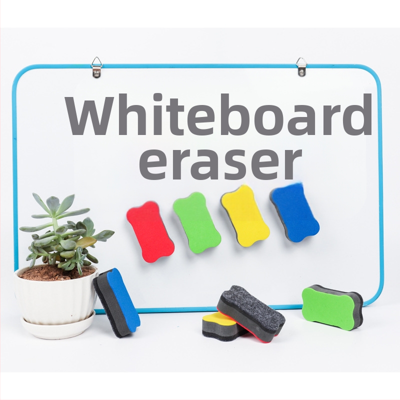 JR guma na bielu tabuľu s EVA zadnou stranou a povrchom z filcu