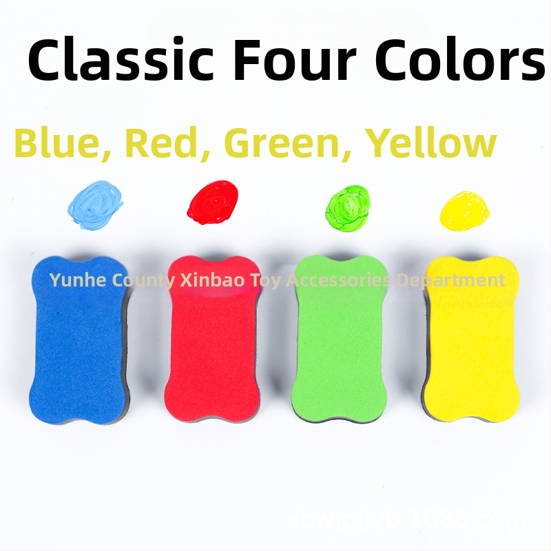 JR guma na bielu tabuľu s EVA zadnou stranou a povrchom z filcu