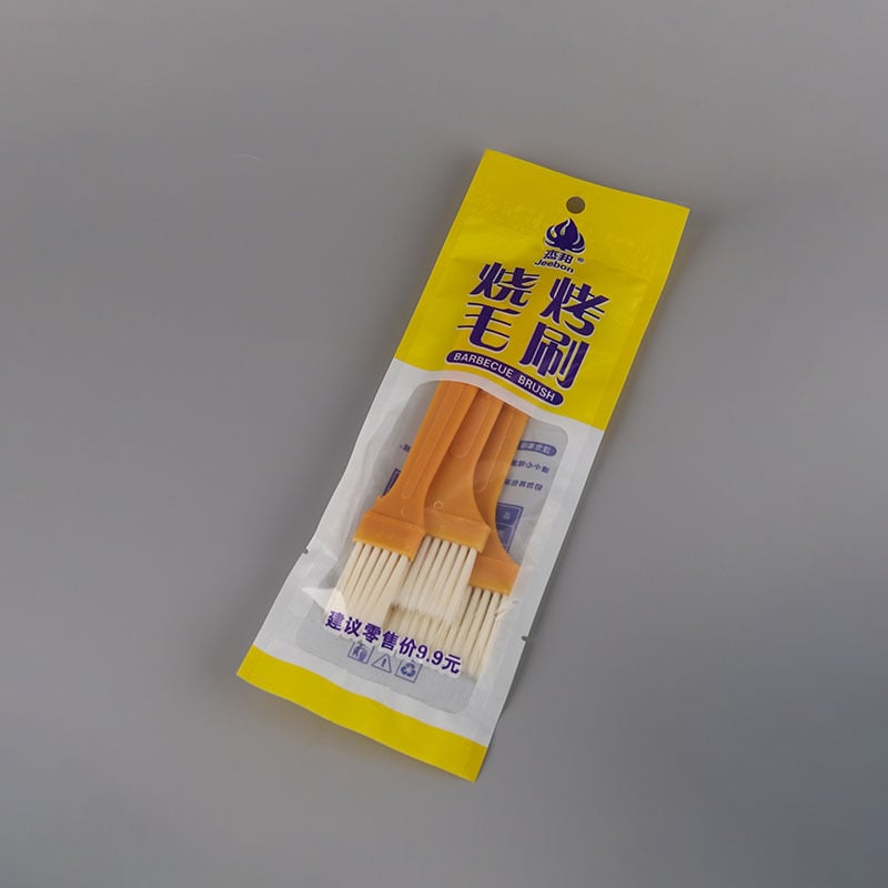 Set od 3 četkice za roštilj | Jiebang, vlakna: P, drška: ljepilo, pakiranje: 280, stil: moderna jednostavnost