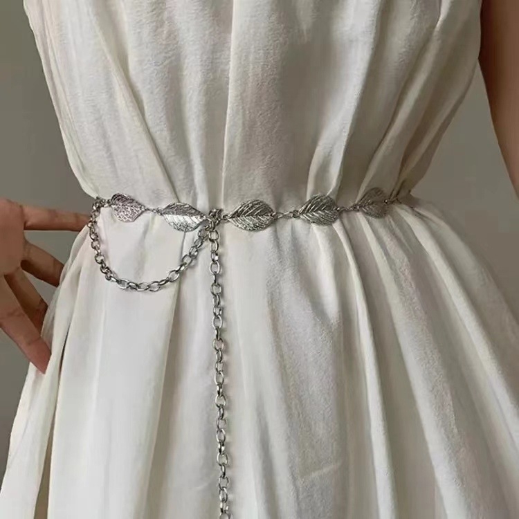 Lanac za struk od metala za žene, etnički stil, ljeto 2024.