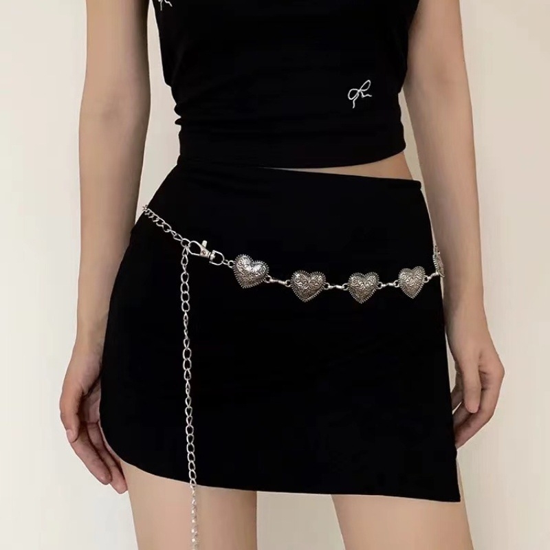 Lanac za struk od metala za žene, etnički stil, ljeto 2024.