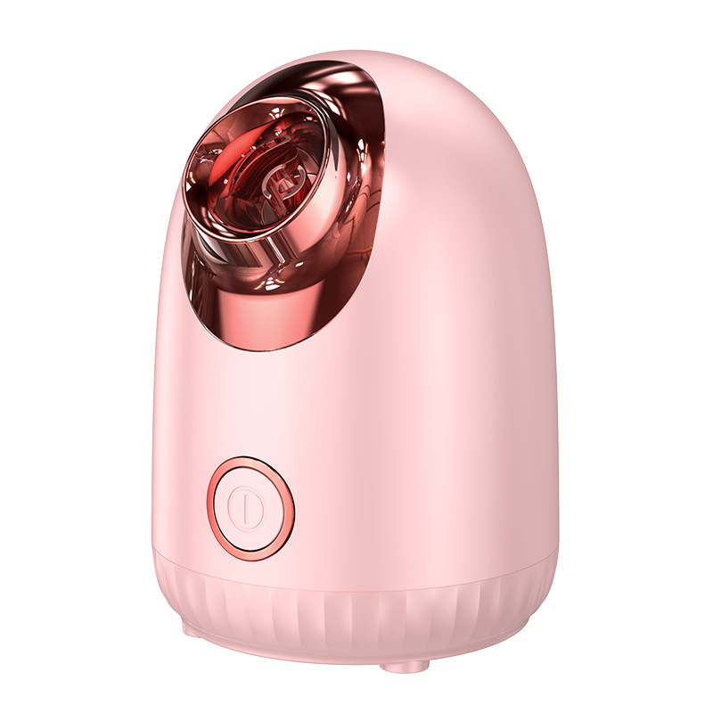 Φορητός ατμοποιητής προσώπου με ζεστό ψεκασμό, χρόνος ομίχλης 11–30 δευτερόλεπτα, επίπεδο λειτουργίας 1, ABS περίβλημα, χωρίς μπαταρία, οικιακή συσκευή ομορφιάς για ενυδάτωση προσώπου