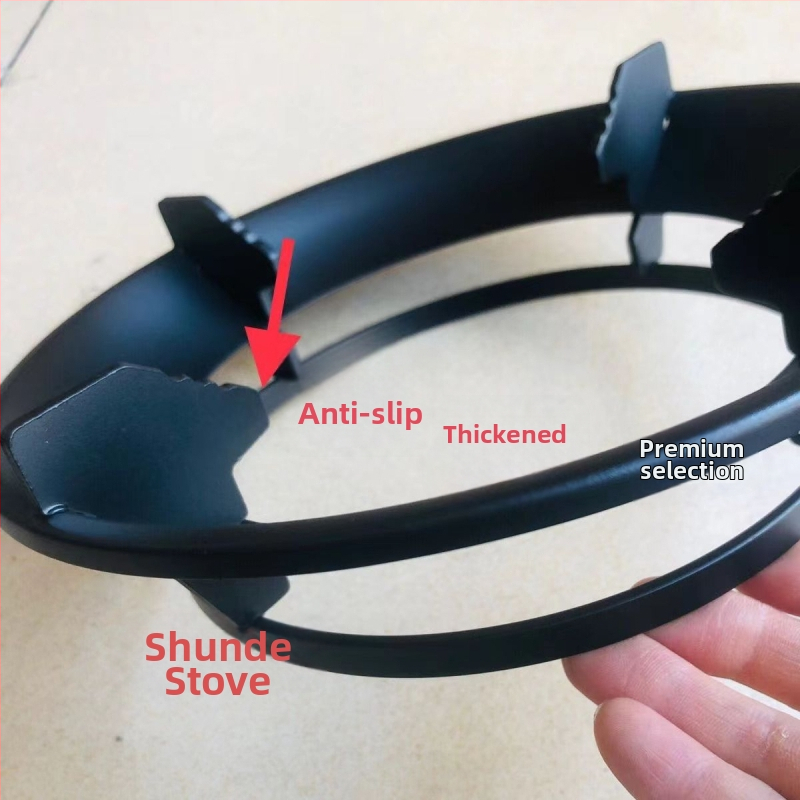 Držiak pre plynovú varnú dosku – univerzálny protišmykový stojan na hrnce s piatimi pazúrmi, zosilnený dizajn