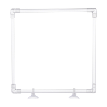 Τροφοδότης ψαριών για ενυδρείο, διαφανής, κυκλικός, ακρυλικός, με βεντούζα