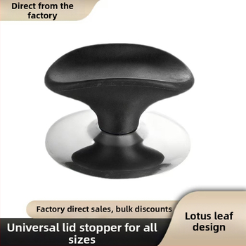 Rukoväť pokrievky hrnca, nerezová oceľ, proti popáleniu, rukoväť s korálkou pre sklenené pokrievky, univerzálna kompatibilita