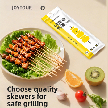 Barbecue špízy z prírodného bambusu, 250 ks, Guangdong, balené