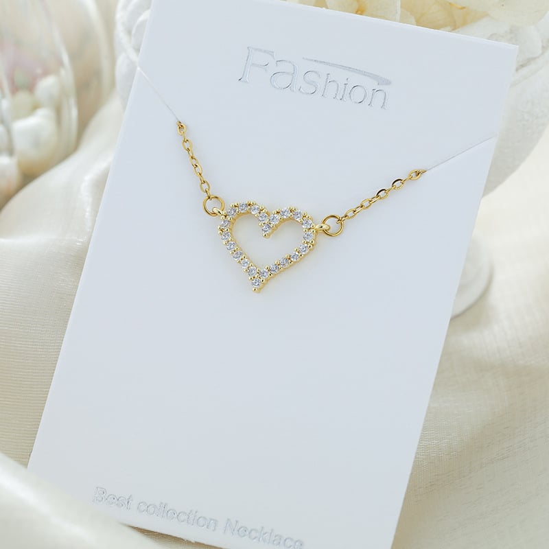 Lagani luksuzni kolut za klavikulu s dvostrukim privjeskom, titan čelik, duljina 41–50 cm