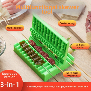 Πιρούνι μπάρμπεκιου, πλαστικό, μοντέρνος απλός σχεδιασμός, σετ 100