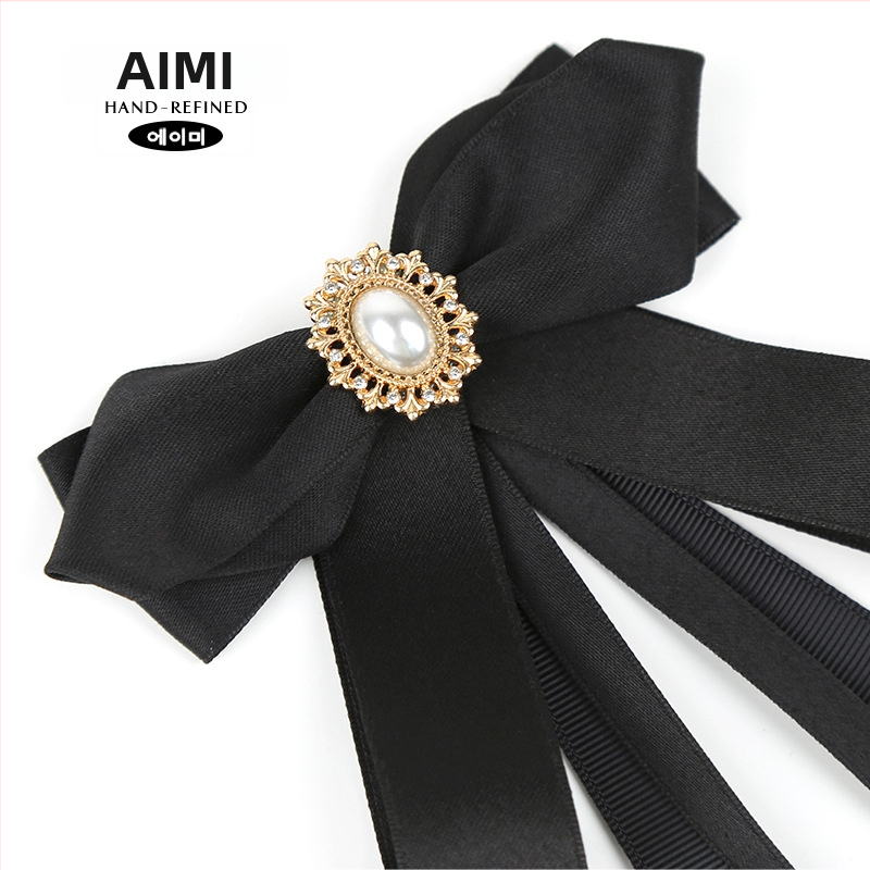 Košeľa s kvetom na golieri a mašličkou, kórejský štýl, unisex, monochromatický vzor, farbená na priadzi