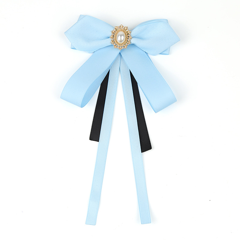 Πουκάμισο με άνθος για το γιακά και φιόγκο, κορεατικό στυλ, unisex, μονόχρωμο σχέδιο, βαμμένο με νήματα