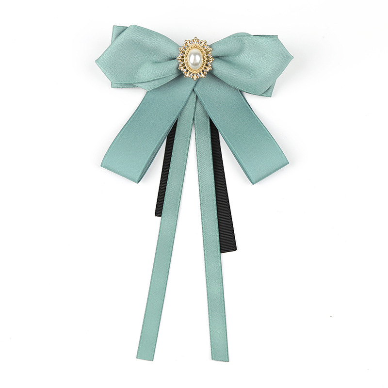 Πουκάμισο με άνθος για το γιακά και φιόγκο, κορεατικό στυλ, unisex, μονόχρωμο σχέδιο, βαμμένο με νήματα