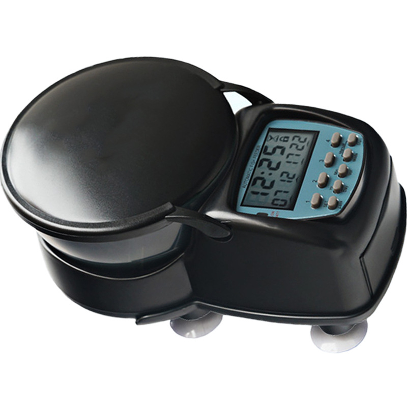 Αυτόματος τροφοδότης ψαριών για ενυδρείο – χρονοπρογραμματιζόμενος και ποσοτικός, τροφοδότης koi, ABS υλικό, μάρκα Xwpet