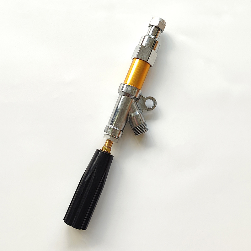 Πιστόλι ψεκασμού για προστασία φυτών – υψηλή πίεση, ρυθμιζόμενο, απομακρυσμένος ψεκασμός νερού, όλα από αλουμίνιο, κατάλληλο για φρούτα δέντρων και κήπους