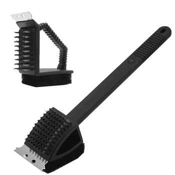 Četka za roštilj s čeličnim vlaknima i ručkom od ljepila, 60 komada u kutiji