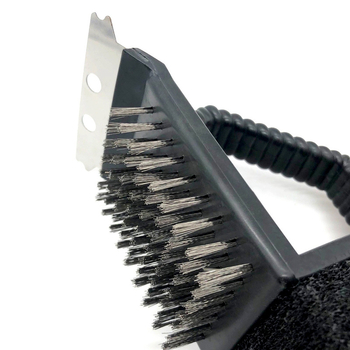 Četka za roštilj s čeličnim vlaknima i ručkom od ljepila, 60 komada u kutiji