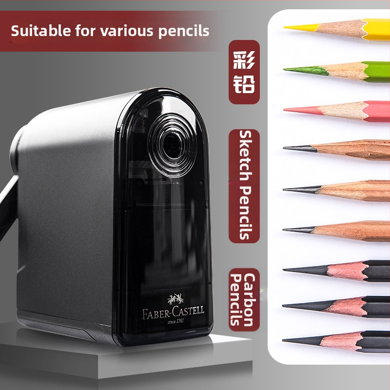 Faber-Castell ostrič ceruziek na skice, ručný, model 381804, plast, 0,27 kg