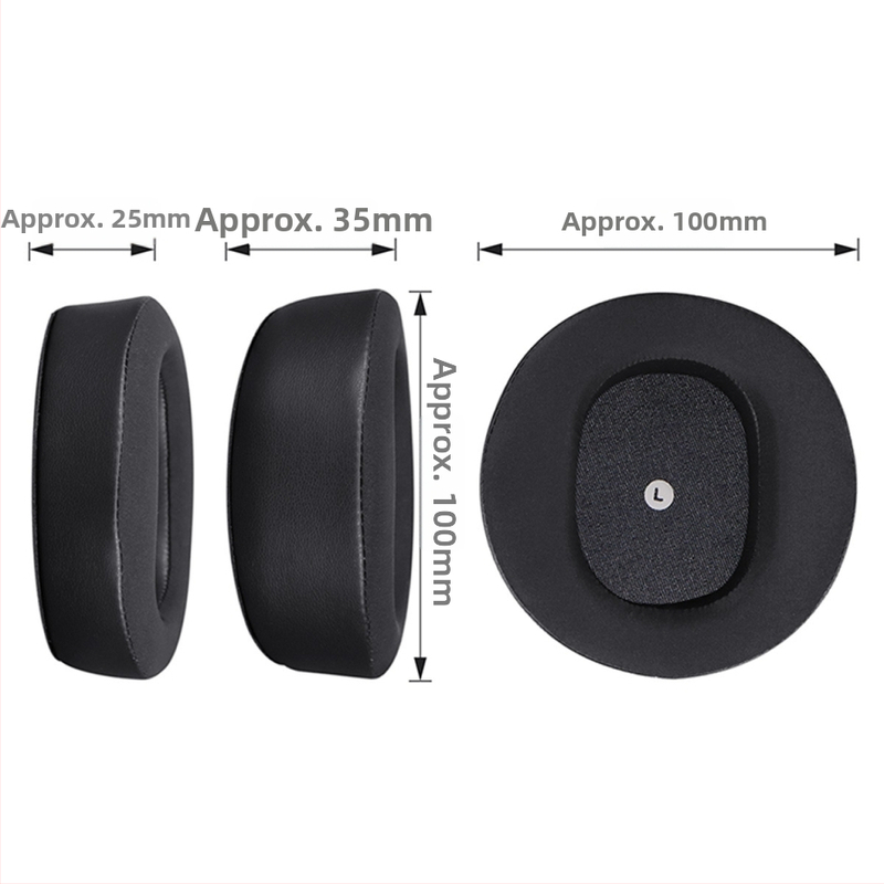 Slúchadlové ušné vankúšiky pre Audeze Maxwell, umeľá koža, ľadovo-gélový priedušný materiál