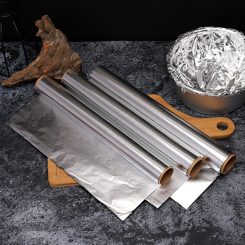 Jednokratna debela folija od aluminija za pečenje, prehrambena kvaliteta, otporna na visoke temperature, za pećnicu, brend Wanjun