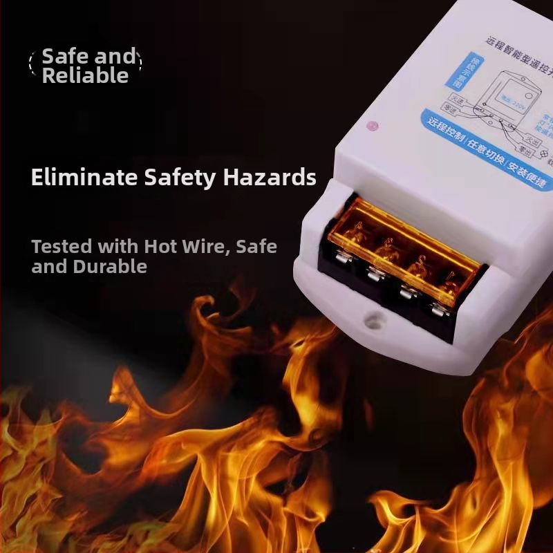 Ασύρματος Διακόπτης Απομακρυσμένου Ελέγχου Για Αντλία Νερού 220V — Ισχυρός, Έξυπνος, Με Μακρινή Εμβέλεια