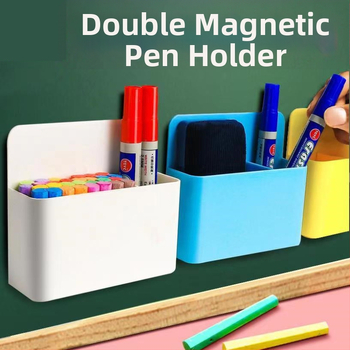 Model CIBITONG: Plastový magnetický štvorcový držiak na gumu na tabuľu a držiak na perá