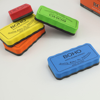 Μαγνητικό σβηστήρι λευκού πίνακα για οικιακή διδασκαλία, με φλανελ πίσω, εύκολο σκούπισμα