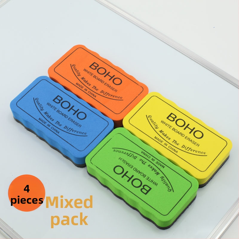 Magnetická guma na tabuľu pre domáce vzdelávanie, s flanelovou zadnou stranou, ľahko zotrie