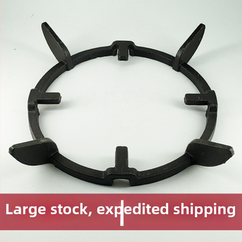 Držiak na plynovú varnú dosku od značky Leyi s protišmykovým malým stojanom na hrnce, liatina, model ZHUTIE, bez montáže, čistá hmotnosť 0,4 kg