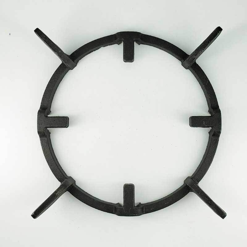 Držač plinskog štednjaka marke Leyi s protukliznim malim držačem za lonce, lijevano željezo, model ZHUTIE, bez ugradnje, neto težina 0,4 kg