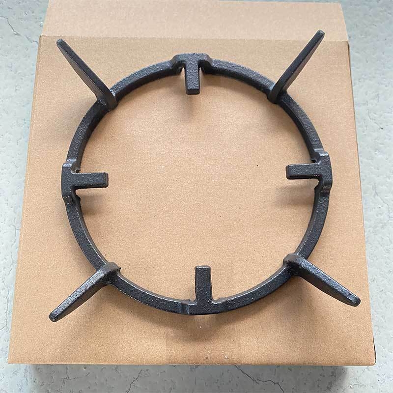 Držač plinskog štednjaka marke Leyi s protukliznim malim držačem za lonce, lijevano željezo, model ZHUTIE, bez ugradnje, neto težina 0,4 kg