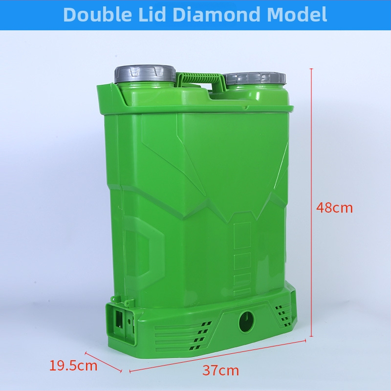 Denon elektrický postrekovač na chrbát pre ochranu rastlín so dvojitým uzáverom nádrže