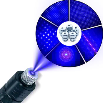 Лазерен указател-писалка, високопроизводителен, дълъг обсег, алуминиев корпус, за училищно обучение, модел B008