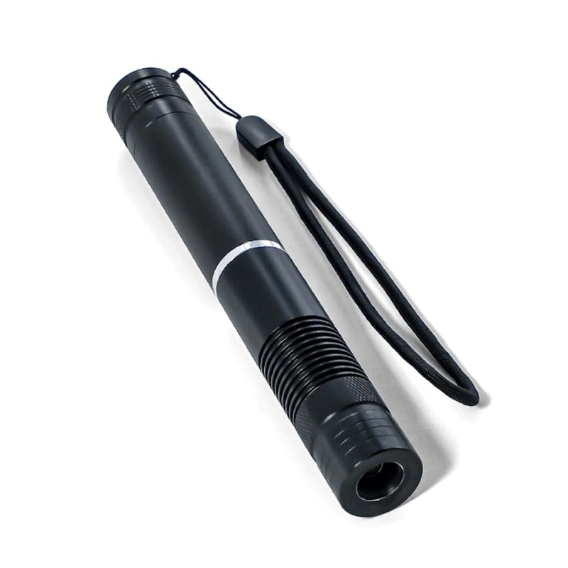 Лазерен указател-писалка, високопроизводителен, дълъг обсег, алуминиев корпус, за училищно обучение, модел B008