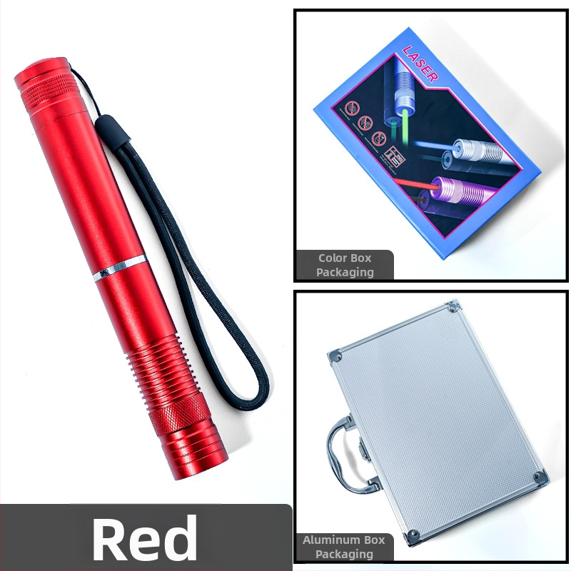 B008 Plavi laserski pokazivač visoke snage, dugi domet, aluminijska legura