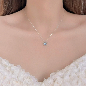 JISHU bakrena ogrlica s privjeskom u obliku srca na regularnom lancu, unisex, stil izvan mainstreama