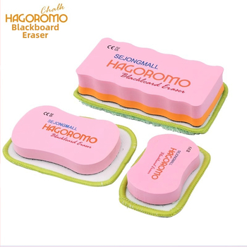 Feather robe kriedová guma, korálový velúr, magnetická, výmenná pre biele tabule a kresliace tabule