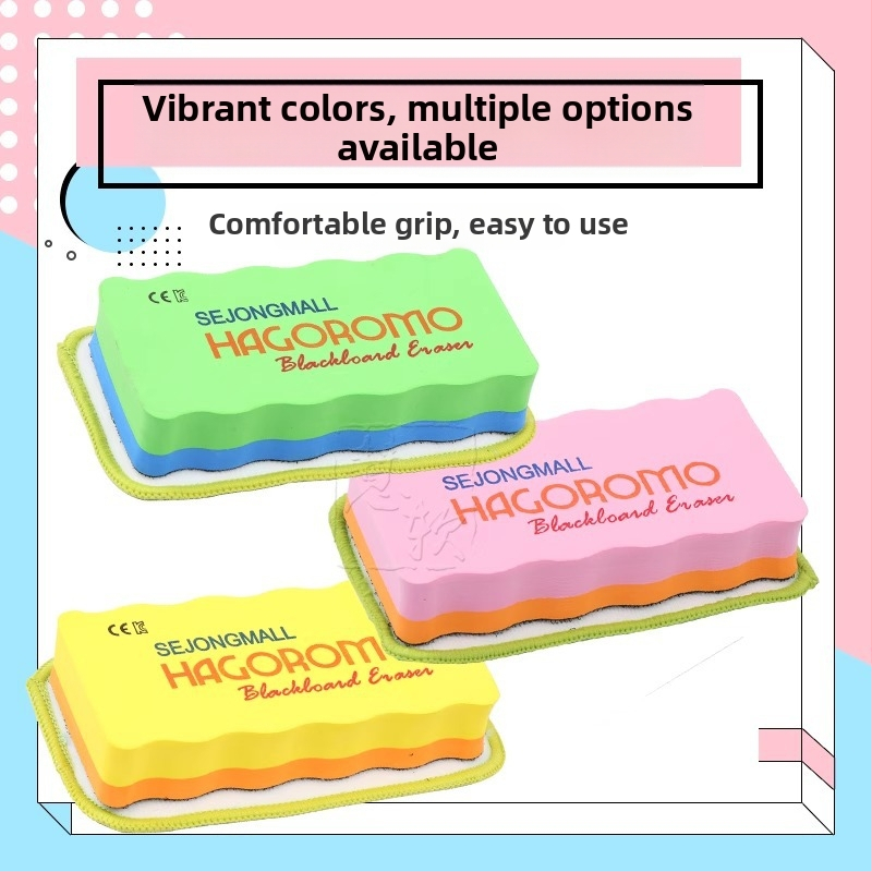 Feather robe kriedová guma, korálový velúr, magnetická, výmenná pre biele tabule a kresliace tabule