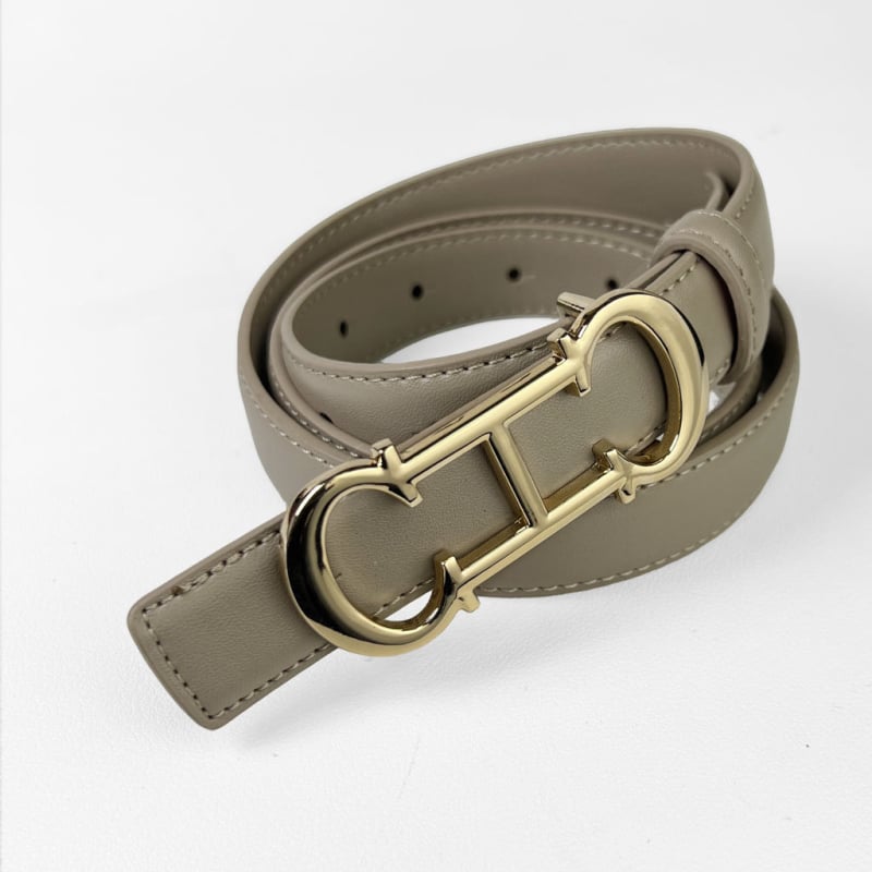 Curea de talie din PU cu lanț decorativ pentru talie și cataramă din aliaj, închidere cu pin, lățime 2-4 cm, stil versatil