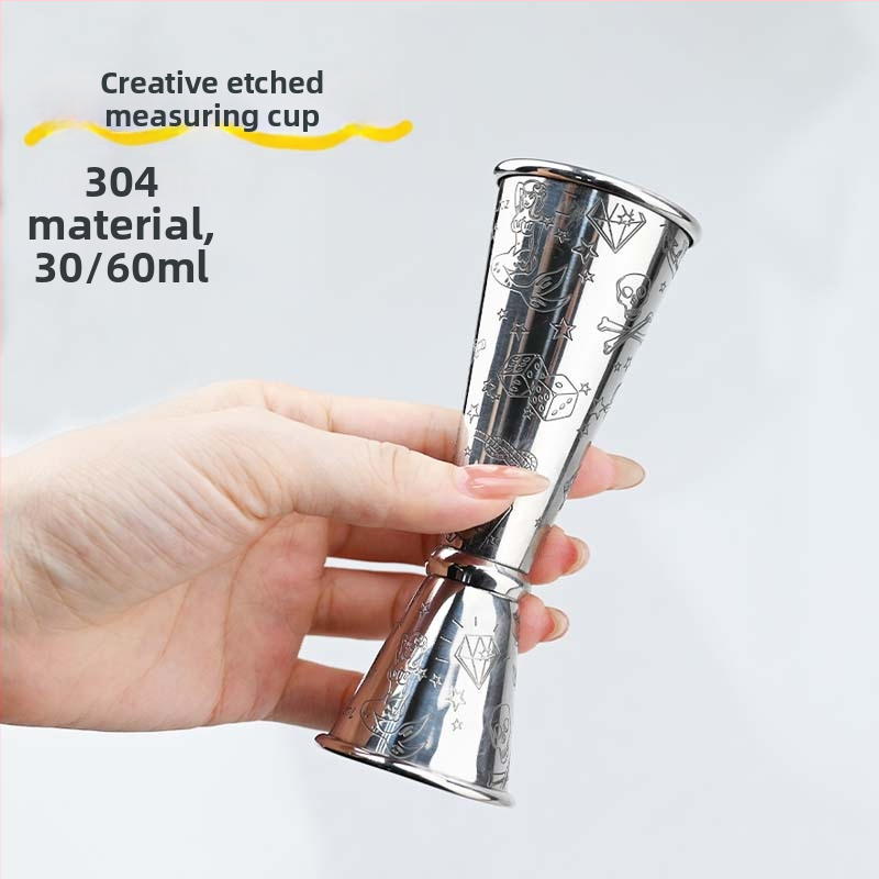 Meračka miska z nehrdzavejúcej ocele v tvare vajíčka so stupnicou, BINLUO, 80 g