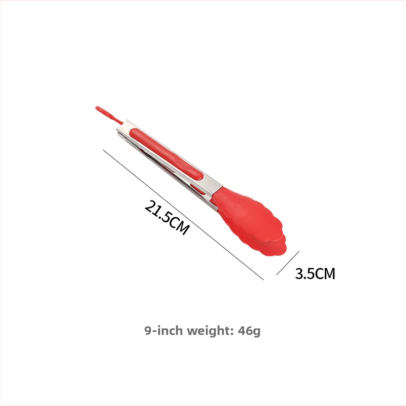 Klip na jedlo, 410 nerezová oceľ, moderný minimalistický dizajn, bez loga