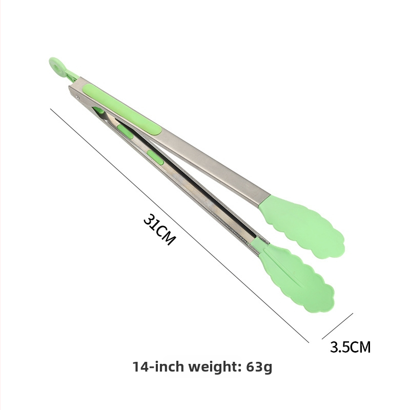 Klip na jedlo, 410 nerezová oceľ, moderný minimalistický dizajn, bez loga