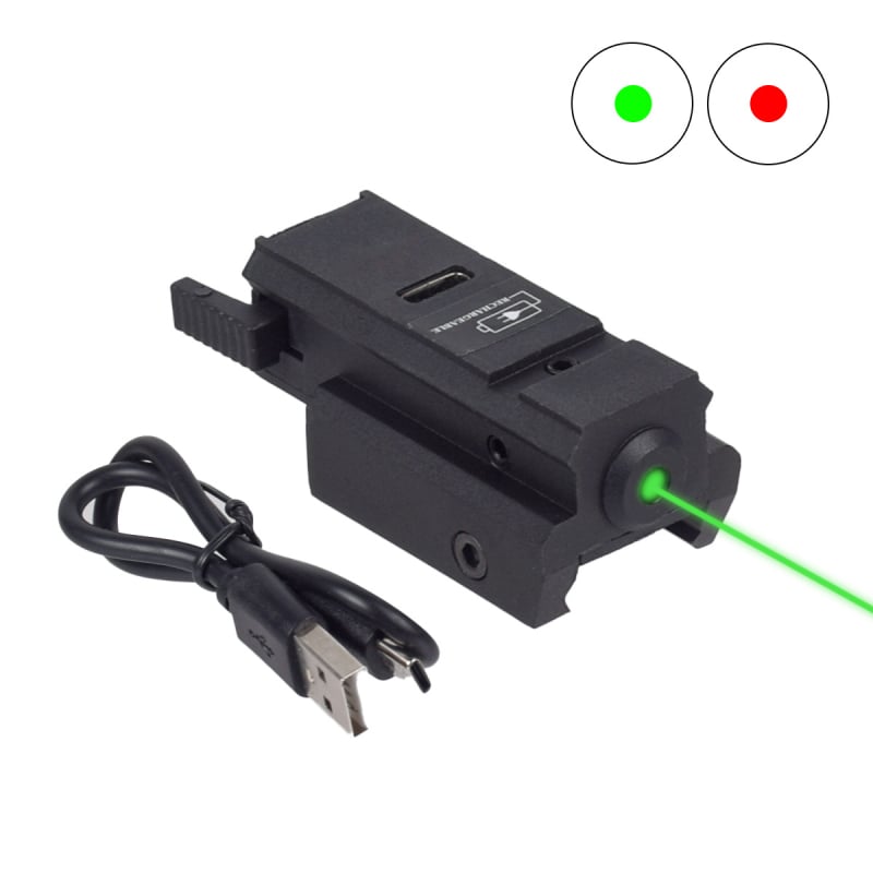 Montirano infracrveno lasersko ciljanje od najlona, nosač 11/20 mm, učinkovit domet 50–100, težina 20–30