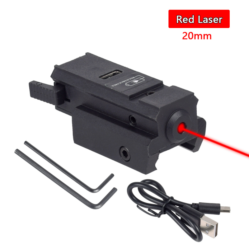 Montirano infracrveno lasersko ciljanje od najlona, nosač 11/20 mm, učinkovit domet 50–100, težina 20–30
